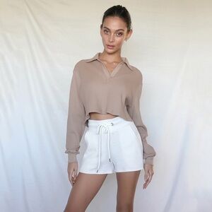 The Range JUMBO STARK THERMAL CROPPED POLO XS